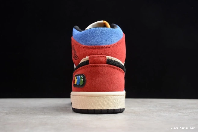 CU2805-100 Air 1 Great SE Blue Mid Jordan Fearless the 0630